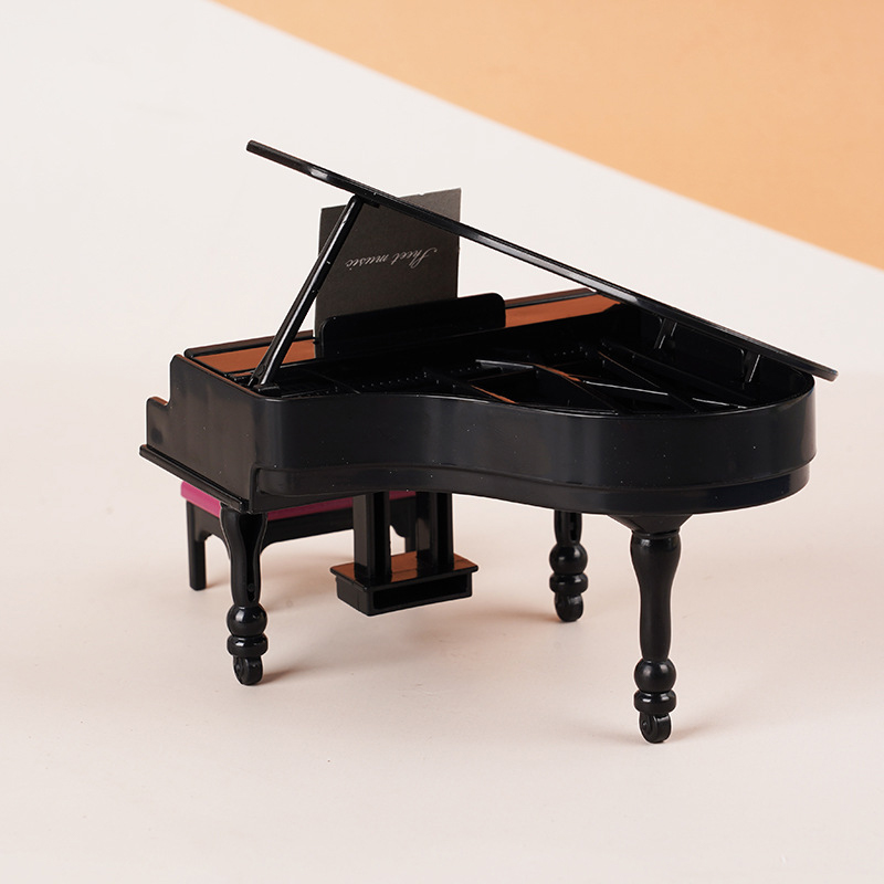 Musical Instrument Piano - 1:12 Miniatur Piano Rumah Boneka dengan