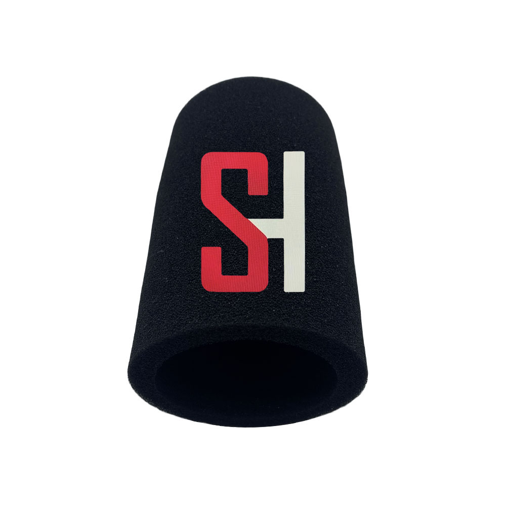 Shure Mic Sm7B - Filter Pop kucing mati Logo kustom