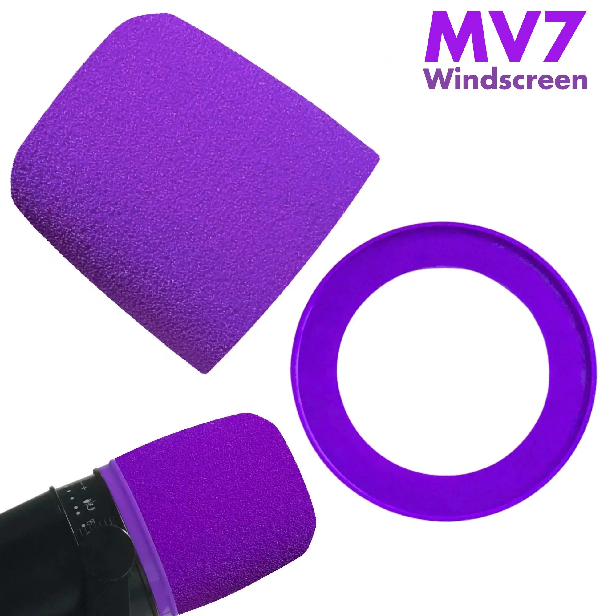 Shure Mic Sm7B - Busa MV7 untuk Mikrofon Shure MV7,