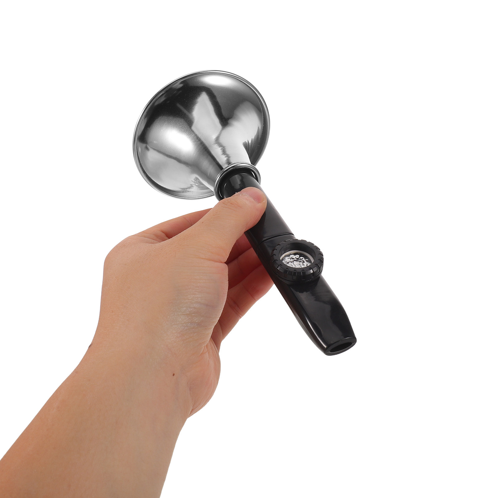 Musical Instrument Easy To Learn - Kazoo Trumpet Anak-anak Warna Hitam, Ringan,