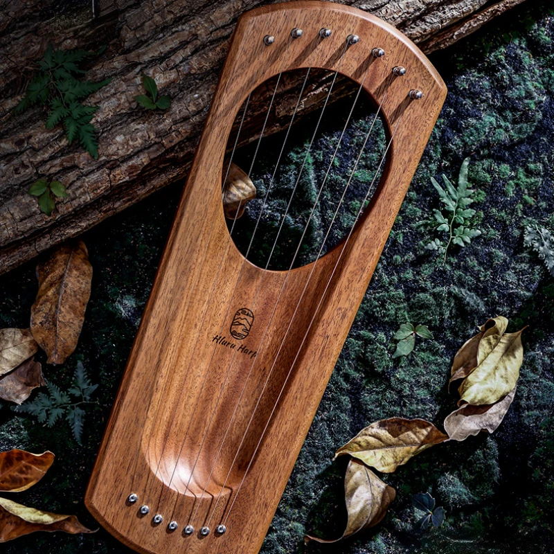 Musical Instrument Lyre - Bahan kayu Beech kecapi kecapi 7-note
