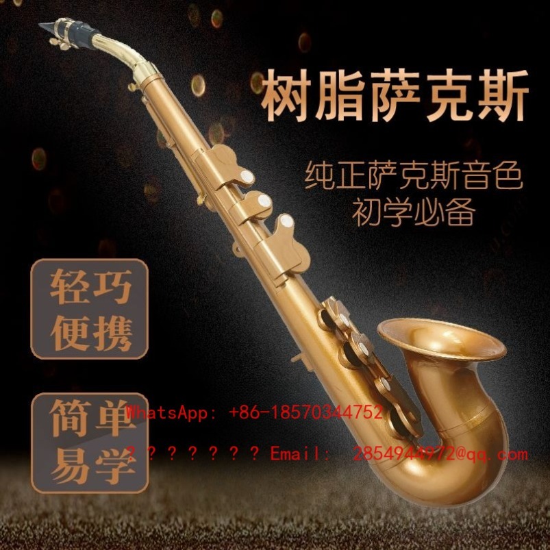 Musical Instrument Easy To Learn - Saxophone Resin Instrumen Musik B Flat