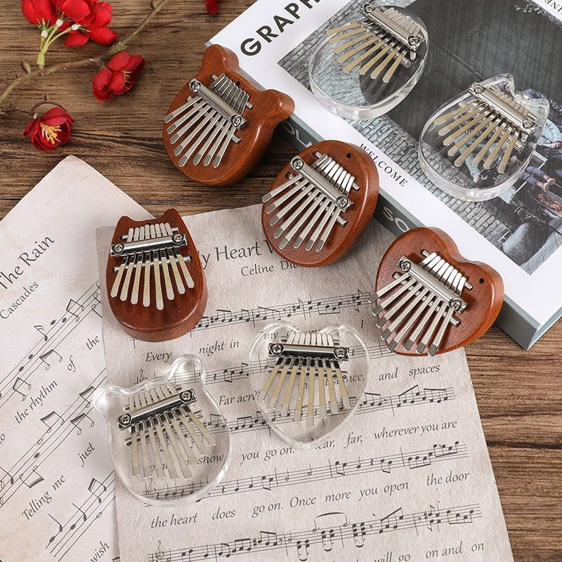 Musical Instrument Piano - 5*7Cm 8 Kunci Kalimba Jempol Piano