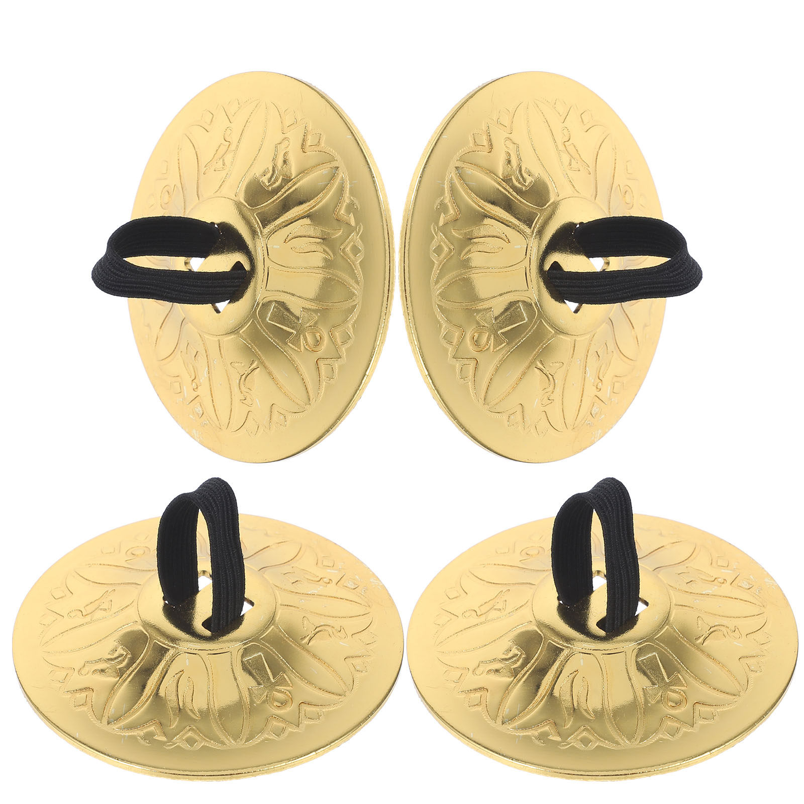 Musical Instrument Percussion - 2 Pasang Simbal Tembaga untuk Simbal
