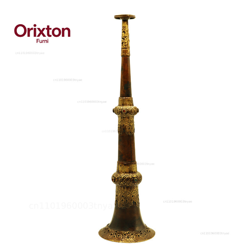 Musical Instrument Old - Terompet buatan tangan, alat sihir Xizang,