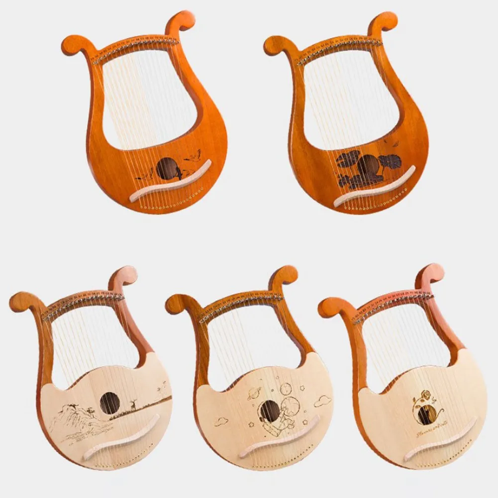 Musical Instrument Lyre - Harpa Lyre 19 Senar Berkualitas Tinggi