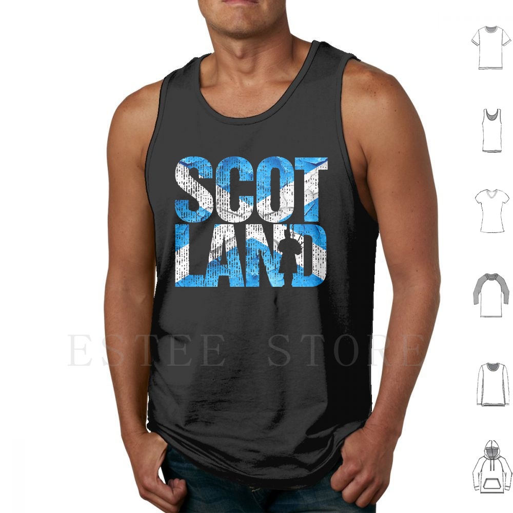 Musical Instrument In Scotland - Rompi Tank Top Scotland Pride Festival