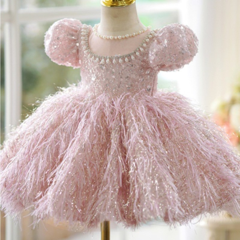 Gaun payet bulu bayi perempuan - Musical Instrument For Babies ulasan dan harga