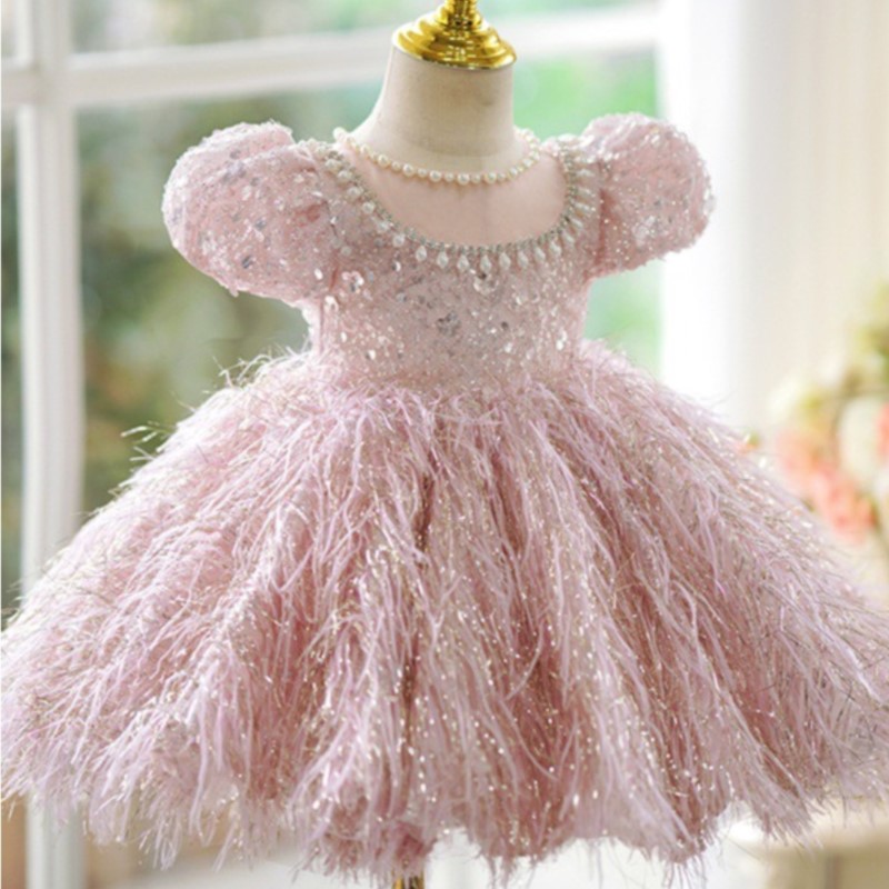 Gaun payet bulu bayi perempuan - Musical Instrument For Babies ulasan dan harga