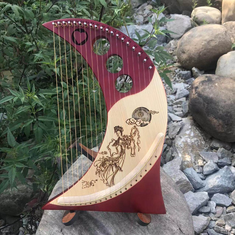 Harpa Lyre Kayu Solid Vintage  - Musical Instrument Lyre ulasan dan harga