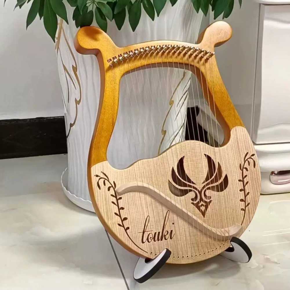 Harpa Lyre Kayu Solid Vintage  - Musical Instrument Lyre ulasan dan harga