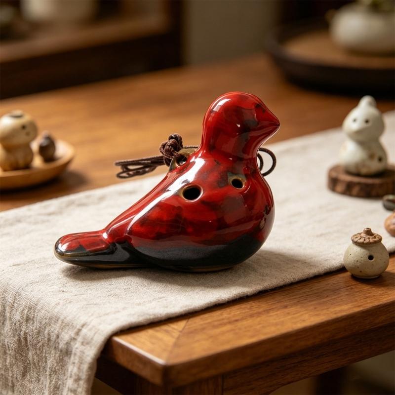 R6FE Keramik Tradisional 6 Lub - Musical Instrument In Chinese ulasan dan harga
