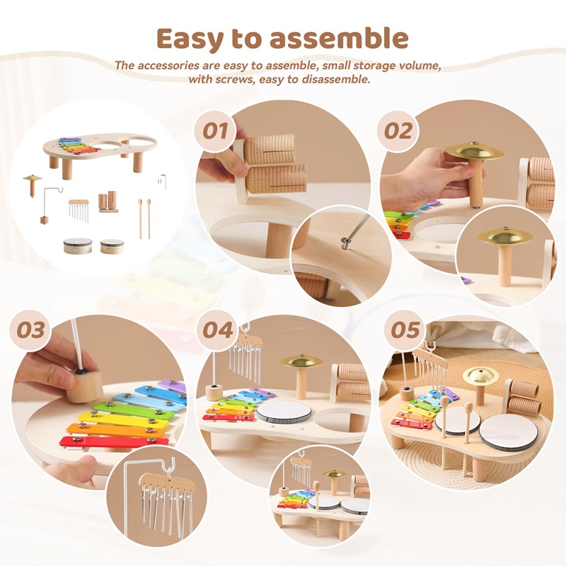 Mainan Edukasi Anak LazyChild  - Musical Instrument For Babies ulasan dan harga