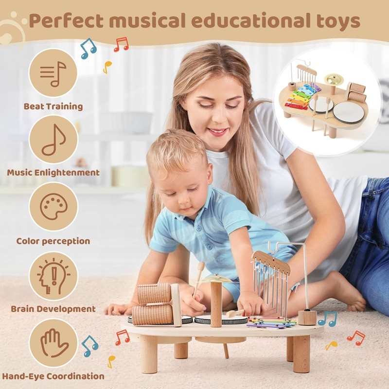 Mainan Edukasi Anak LazyChild  - Musical Instrument For Babies ulasan dan harga
