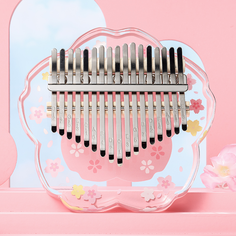Hluru Kalimba 21 kunci dengan  - Musical Instrument Piano ulasan dan harga
