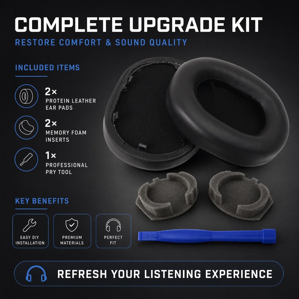 1 Pasang Bantalan Telinga Peng - Sony Headphone Wh-1000Xm5 ulasan dan harga