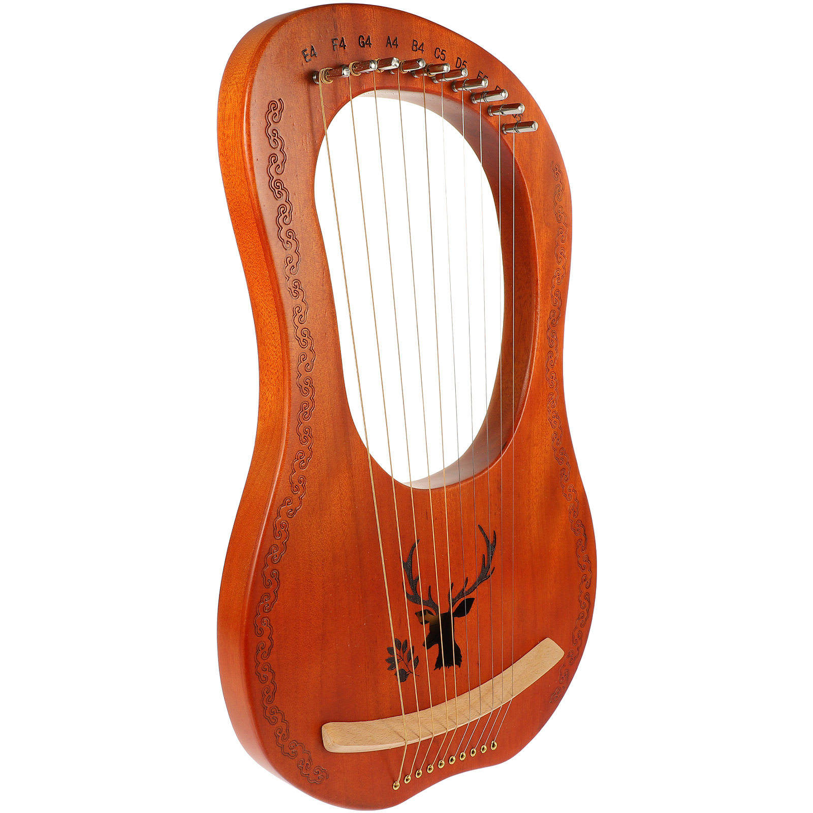 1 Set Lyre Harp 10 Senar Kayu, - Musical Instrument Lyre ulasan dan harga