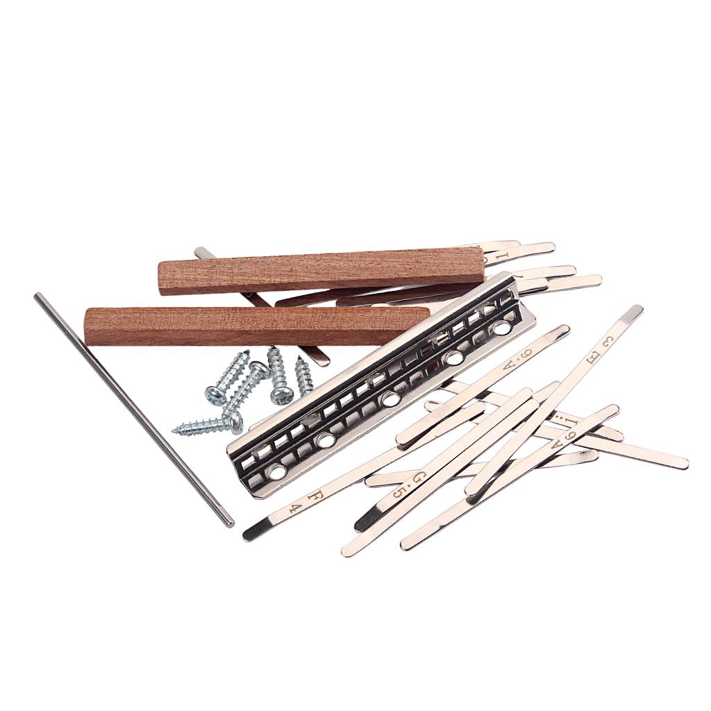 Kalimba 17 Kunci DIY Parts Kit - Musical Instrument Piano ulasan dan harga