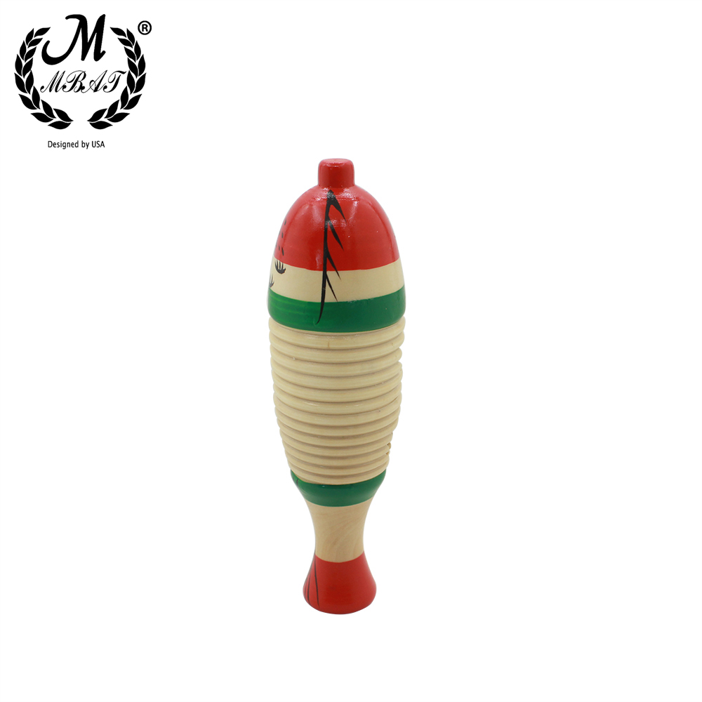 M MBAT Mainan Ikan Kayu Instru - Musical Instrument For Babies ulasan dan harga
