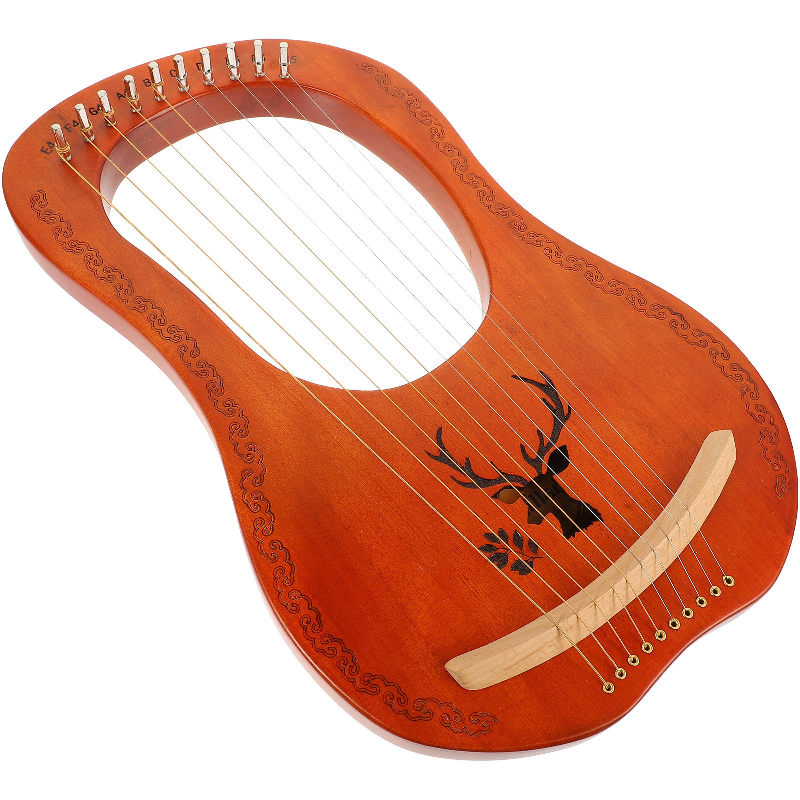 1 Set Harpa Kayu 10 Nada, Harp - Musical Instrument Lyre ulasan dan harga
