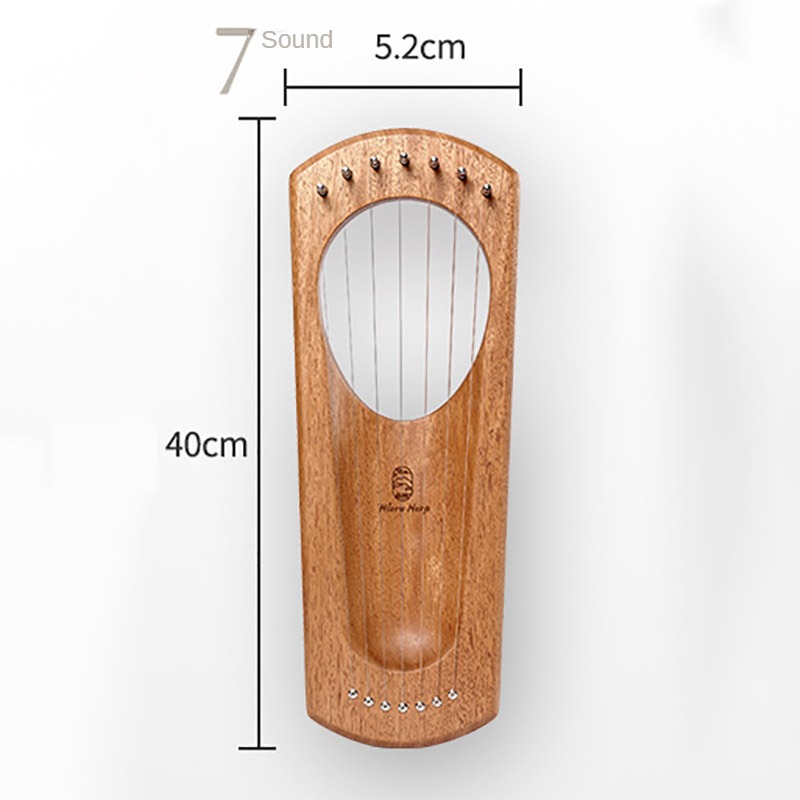 Bahan kayu Beech kecapi kecapi - Musical Instrument Lyre ulasan dan harga