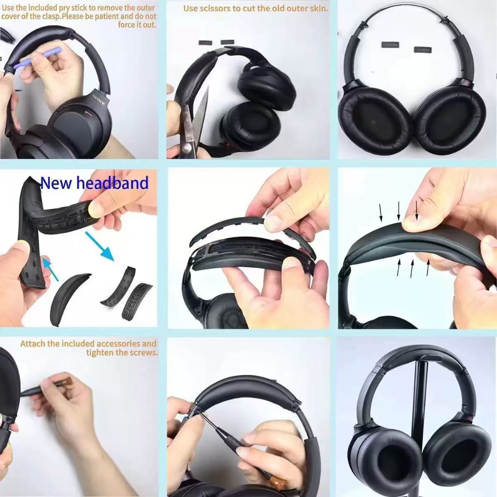 Penutup Headband Pengganti Sna - Sony Headphone Wh-1000Xm4 ulasan dan harga