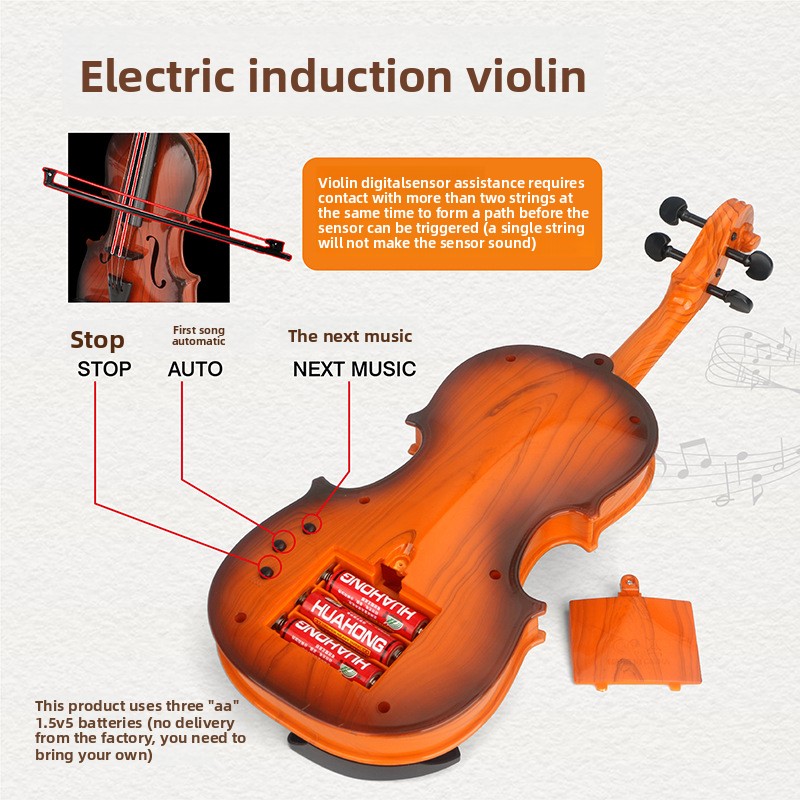 Mainan Biola Akustik Mainan La - Musical Instrument Drawing ulasan dan harga