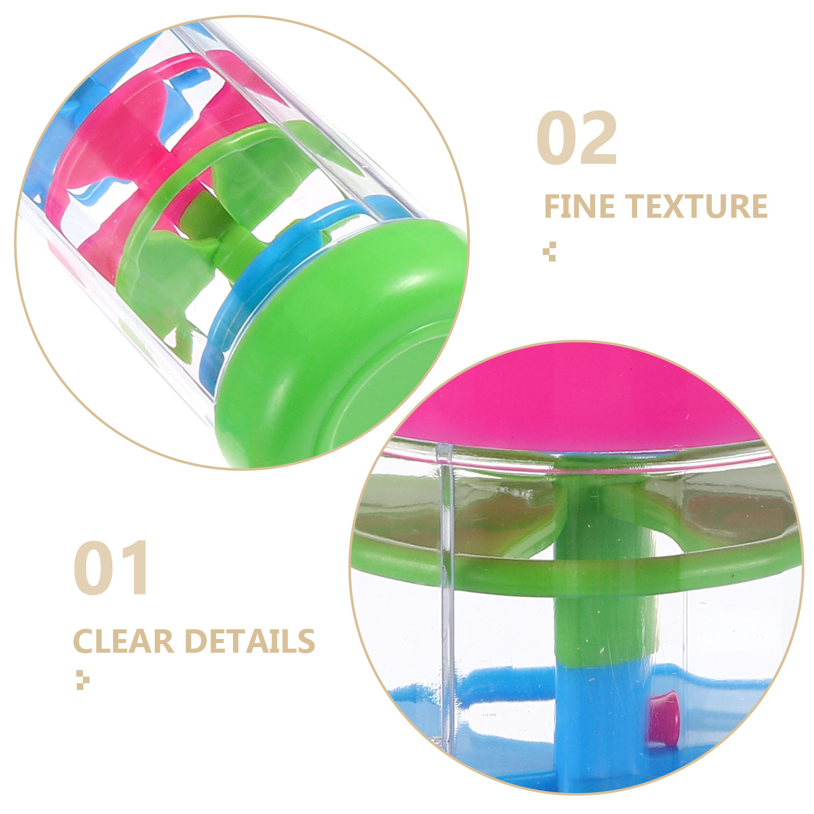 2 Buah Tongkat Hujan Spiral Al - Musical Instrument For Babies ulasan dan harga