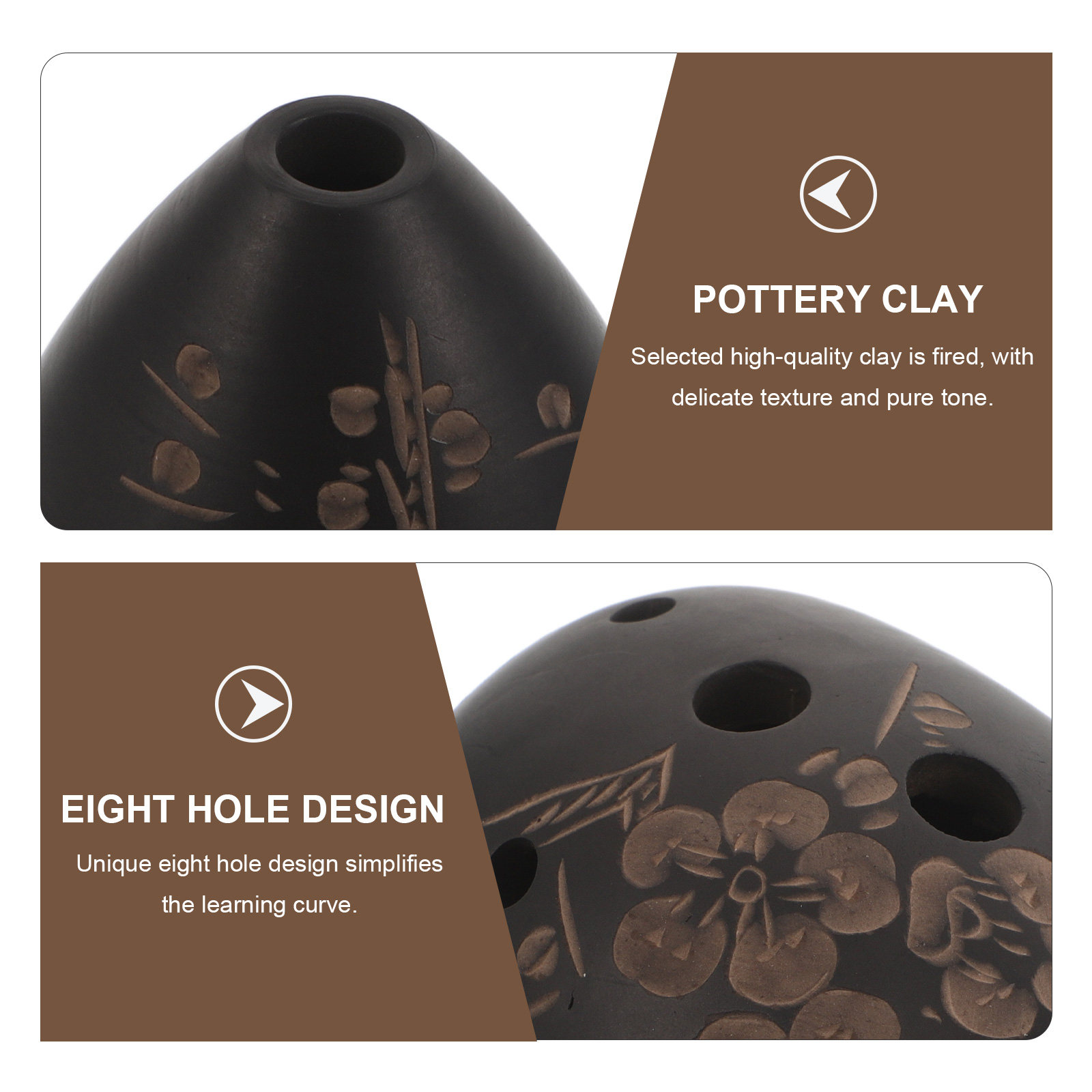 Ocarina 8 Lubang untuk Pemula, - Musical Instrument In Chinese ulasan dan harga