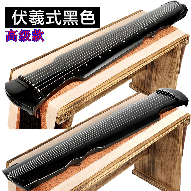 Guqin Gaya Zhongni Fuxi Buatan - Musical Instrument Old ulasan dan harga