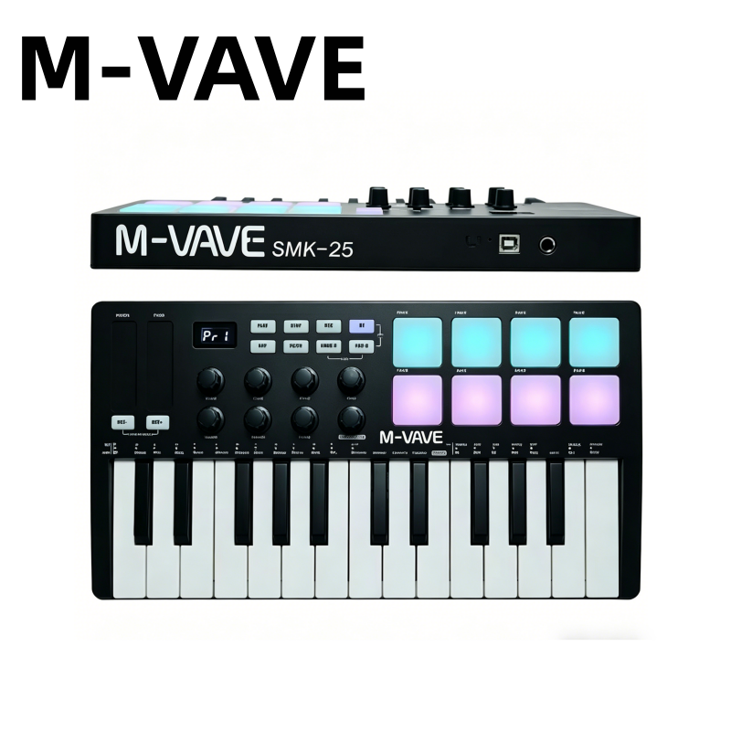M-VAVE SMK-25 Keyboard MIDI Po - Musical Instrument Piano ulasan dan harga