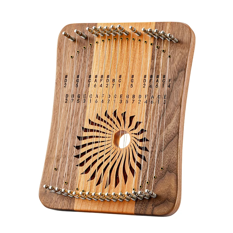 Hluru Lyre 31 Senar Thumb Kaly - Musical Instrument Lyre ulasan dan harga