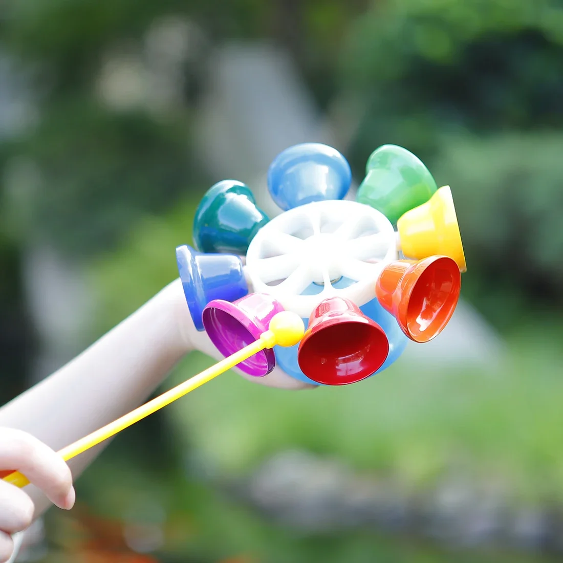 Orff 8-Note bel tangan berputa - Musical Instrument For Babies ulasan dan harga