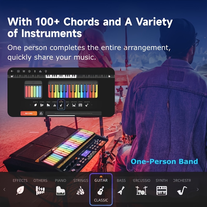 Piano Digital Pintar PopuPiano - Musical Instrument Easy To Learn ulasan dan harga