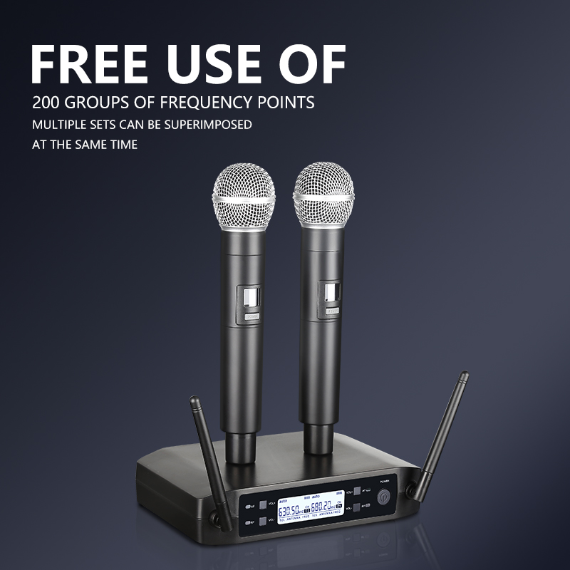 Mikrofon nirkabel genggam Dual - Shure Mic Sm7B ulasan dan harga